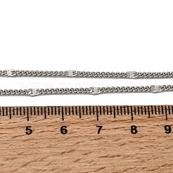 12Pcs 2.2MM 304 Stainless Steel Textured Twisted Chain Necklaces for Men Women&nbsp;NJEW-H093-20P-01