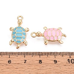 Alloy Enamel Pendants&nbsp;PALLOY-T092-26G