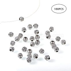 Tibetan Silver Alloy Beads&nbsp;PALLOY-PH0005-24