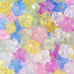 100Pcs Transparent Acrylic Beads&nbsp;TACR-TADJ0001-04