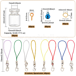DIY Wish Bottle Pendant Decoration Making Kit&nbsp;DIY-BC0006-59