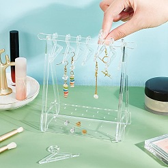 Coat Hanger Removable Acrylic Earring Displays&nbsp;EDIS-PH0001-48