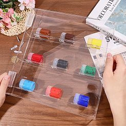 3-Tier Transparent Acrylic Wall-mounted Storage Box&nbsp;AJEW-WH0709-627