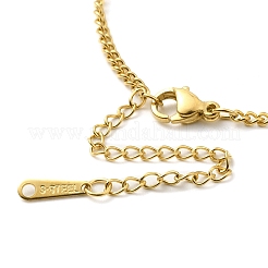 304 Stainless Steel Pendant Necklaces&nbsp;LS-NJEW-D063-01G