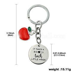 Stainless Steel & Alloy Enamel Keychain&nbsp;KEYC-YW00077