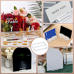 Acrylic Desktop Card Holder&nbsp;DIY-WH0430-972B