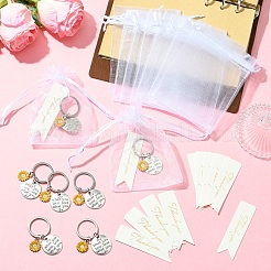 Alloy Enamel Flower Keychains&nbsp;KEYC-YW00209