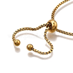 304 Stainless Steel Box Chain Slider Bracelets&nbsp;BJEW-TA00644