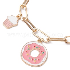304 Stainless Steel Paperclip Chain Bracelets&nbsp;BJEW-JB10407