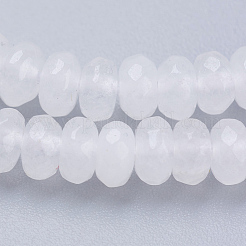 Natural White Jade Beads Strands&nbsp;G-K255-24A