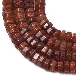 Natural Strawberry Quartz Beads Strands&nbsp;G-G317-A35-3x6mm