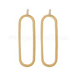 Brass Stud Earrings&nbsp;X-KK-T038-484B