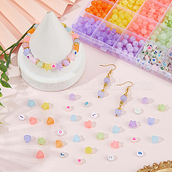1040Pcs 7 Styles Imitation Jelly Acrylic Beads&nbsp;MACR-PA0001-38