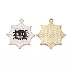 Halloween Theme Alloy Enamel Pendants&nbsp;FIND-E024-02LG