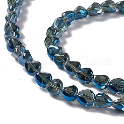 Electroplate Glass Beads Strands&nbsp;EGLA-L038-PL01