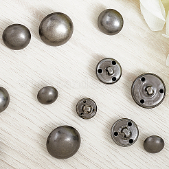 40Pcs 3-Hole Brass Buttons&nbsp;BUTT-CY0001-18B