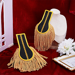Polyester Tassel Epaulettes&nbsp;AJEW-WH0481-522