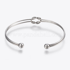 304 Stainless Steel Cuff Bangles&nbsp;BJEW-K197-47