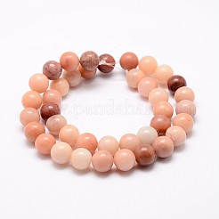 Natural Pink Aventurine Bead Strands&nbsp;X-G-P257-05-10mm