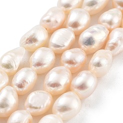 Natural Cultured Freshwater Pearl Beads Strands&nbsp;PEAR-P062-29D