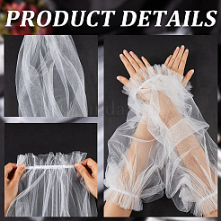 Polyester Lace Arm Sleeves&nbsp;AJEW-WH20001-38B-01