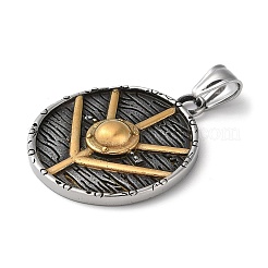 Ion Plating(IP) 304 Stainless Steel Pendants&nbsp;STAS-D014-04AG