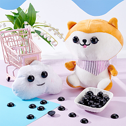 160Pcs Plastic Doll Eyes Cabochons&nbsp;FIND-PH0026-96B
