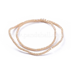 Electroplate Glass Beads Strands&nbsp;GLAA-F079-FR11