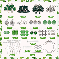 Saint Patrick's Day Theme DIY Earring Making Kit&nbsp;DIY-SC0029-05