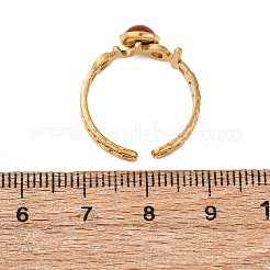 304 Stainless Steel Open Cuff Rings&nbsp;RJEW-A071-04G