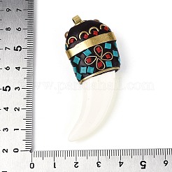 Handmade Indonesia Big Pendants&nbsp;IPDL-N004-02A-C