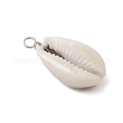 Natural Mixed Shell Pendants&nbsp;PALLOY-JF03799