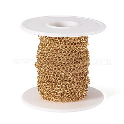 304 Stainless Steel Twisted Chains&nbsp;CHS-H007-25G-A