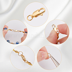 Brass Lobster Claw Clasps&nbsp;KK-BBC0024-52A