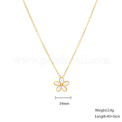 304 Stainless Steel Cable Chain Necklaces&nbsp;MB5148-2