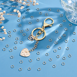 500Pcs 304 Stainless Steel Open Jump Rings&nbsp;STAS-UN0057-35