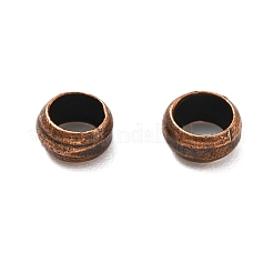 Brass Crimp Beads&nbsp;KK-S509-01RC-02