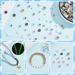 1700Pcs 7 Style Luminous Acrylic Beads&nbsp;DIY-PH0003-77