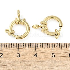 Ion Plating(IP) 304 Stainless Steel Spring Ring Clasps&nbsp;STAS-P366-90G