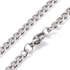 304 Stainless Steel Enamel Necklaces&nbsp;NJEW-Q338-08P