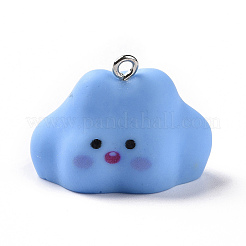 Opaque Resin Pendants&nbsp;RESI-D063-03