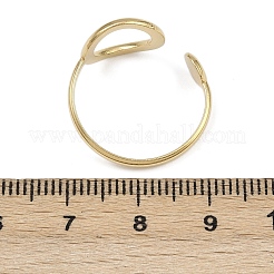 304 Stainless Steel Cuff Rings&nbsp;RJEW-D332-05G