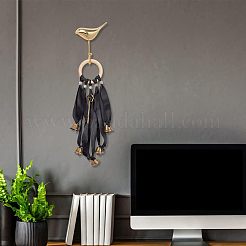 3Pcs 3 Style Alloy Witch Bells Pendant Decorations&nbsp;HJEW-OC0001-14
