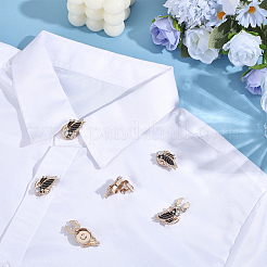 Alloy Rhinestone Cufflinks&nbsp;FIND-WH0111-882A