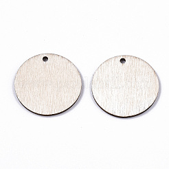 Unfinished Natural Poplar Wood Pendants&nbsp;LS-WOOD-S045-108