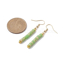 Natural & Synthetic Mixed Gemstone Beaded Dangle Earrings&nbsp;EJEW-JE05481