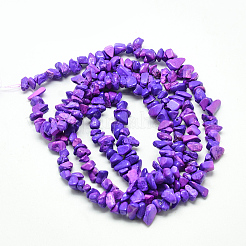 Synthetic Turquoise Beads Strands&nbsp;LS-G-R002-07