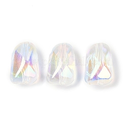 UV Plating Transprent Acrylic Beads&nbsp;OACR-S145-15