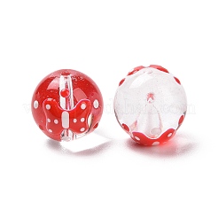 Handmade Glass Enamel Beads Strands&nbsp;LAMP-A001-A08