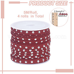 4 Rolls Faux Suede Cord&nbsp;LW-HY0001-01A